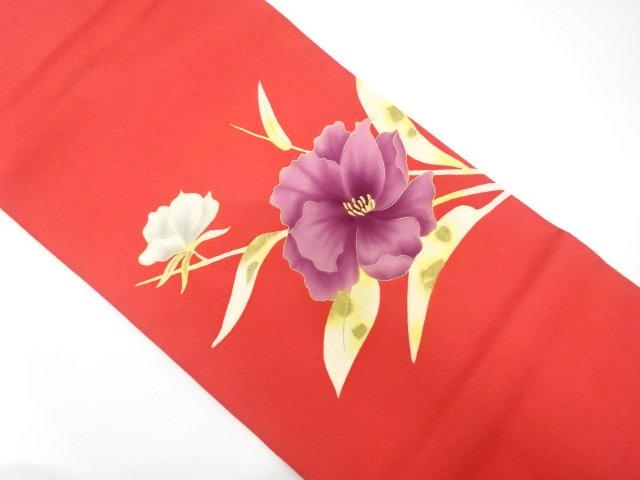 JAPANESE NAGOYA OBI / SHIOZE / WOVEN BRANCH FLOWER